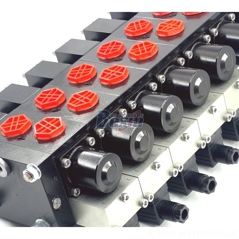 HSDSL Electric Proportional and Manual 6 Spool Proportional Control Valve: Innovate with Precision detail image